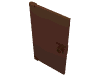 Набор LEGO Door  1 x  4 x  6 Smooth with Square Handle Plinth, Красно-коричневый