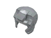 Minifig Headgear Helmet Space with Open Face and Top Hinge