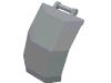 Windscreen 4 x 4 x 4 2/3 with Handle