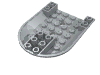 Aircraft Fuselage Curved Forward 6 x 8 Bottom