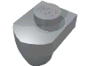 Plate Special 1 x 1 with Vertical Tooth