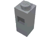 Brick Special 1 x 1 x 2 with Extra Tube Side [Piece of Resistance]