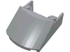 Windscreen 5 x 4 x 1 1/3