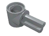 Technic Pin Connector Hub with 1 Axle