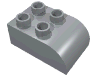 Brick 2 x 3 with Curved Top