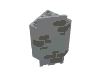Набор LEGO Panel Wall 3 x 3 x 6 Corner with Dark Grey Stones Print, Светлый сине-серый