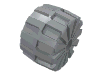 Wheel Hard Plastic Giant (71mm D. x 47mm)