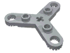 Technic, Plate Rotor 3 Blade with Toothed Ends and 3 Studs (Propeller)
