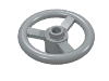 Набор LEGO Technic Steering Wheel Small (3 Studs Diameter), Светлый сине-серый