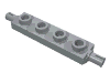 Plate Special 1 x 4 with Wheels Holder