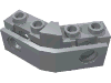Technic Brick 1 x 2 - 1 x 2 Angled with Bumper Holder [Closed Front]