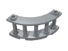 Fence Spindled 4 x 4 x 2 Quarter Round