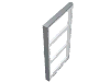 Door  1 x  4 x  6 with 3 Panes (Complete)