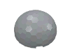 Набор LEGO Dome Hemisphere 4 x 4 Multifaceted, Светлый сине-серый