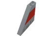 Slope 55В° 1 x 6 x 5 with Red and Dark Gray Print