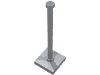 Набор LEGO Tile Special 2 x 2 with Bar and Stud, Светлый сине-серый