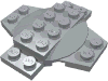 Plate Special 6 x 6 x 2/3 Cross with Dome