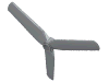 Propeller 3 Blade 9 Diameter