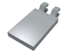 Tile Special 2 x 3 with 2 Clips [Undetermined Type]