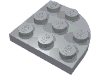 Plate, Round Corner 3 x 3