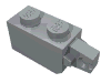 Hinge Brick 1 x 2 Locking with 1 Finger Vertical End