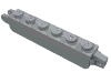 Hinge Brick 1 x 6 Locking with 1 Finger Vertical End and 2 Fingers Vertical End