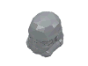 Minifig Helmet SW Stormtrooper [Plain]