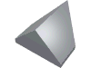 Slope Brick 45В° 1 x 2 Double / Inverted with Bottom Pin