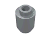 Набор LEGO Brick Round 1 x 1 [Undetermined Type], Светлый сине-серый
