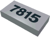 Tile 1 x 2 with &quot