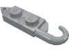 Hook, Plate, Modified 1 x 2 with Crane Hook Right