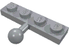 Plate Special 1 x 4 with Towball