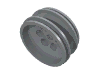Wheel 68.8 x 24 Model Team Type 2 [Notched Ring]
