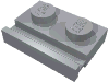 Plate Special 1 x 2 with Door Rail