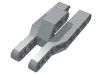 Technic Beam 3 x 7 x 2 Fork 3 Fingers