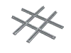 Train, Track 4.5V Crossing, Slotted Rail
