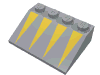 Slope 33В° 3 x 4 with Yellow Triangles Print
