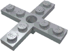 Propeller 4 Blade 5 Diameter with Hole for Rotor Holder