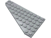 Набор LEGO Wedge, Plate 7 x 12 Wing Right, Светлый сине-серый
