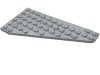 Набор LEGO Wedge, Plate 7 x 12 Wing Left, Светлый сине-серый