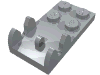 Hinge Plate 2 x 4 - Female (Digger Bucket Holder)