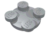 Набор LEGO Turntable 2 x 2 Plate - Top, Светлый сине-серый
