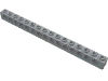 Technic Brick 1 x 16 with Holes