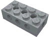Technic Brick 2 x 4 with Top/Side/End Holes and Solid Studs