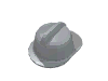 Minifig Fire Helmet