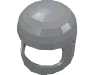 Minifig Helmet Classic with Thin Chin Guard and Visor Dimples