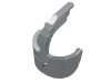 Minifig Helmet Visor with Grille and Feather
