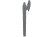 Minifig Halberd