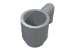 Набор LEGO Minifig Cup, Светлый сине-серый