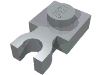 Набор LEGO Plate Special 1 x 1 with Clip Vertical [Thick U Clip], Светлый сине-серый